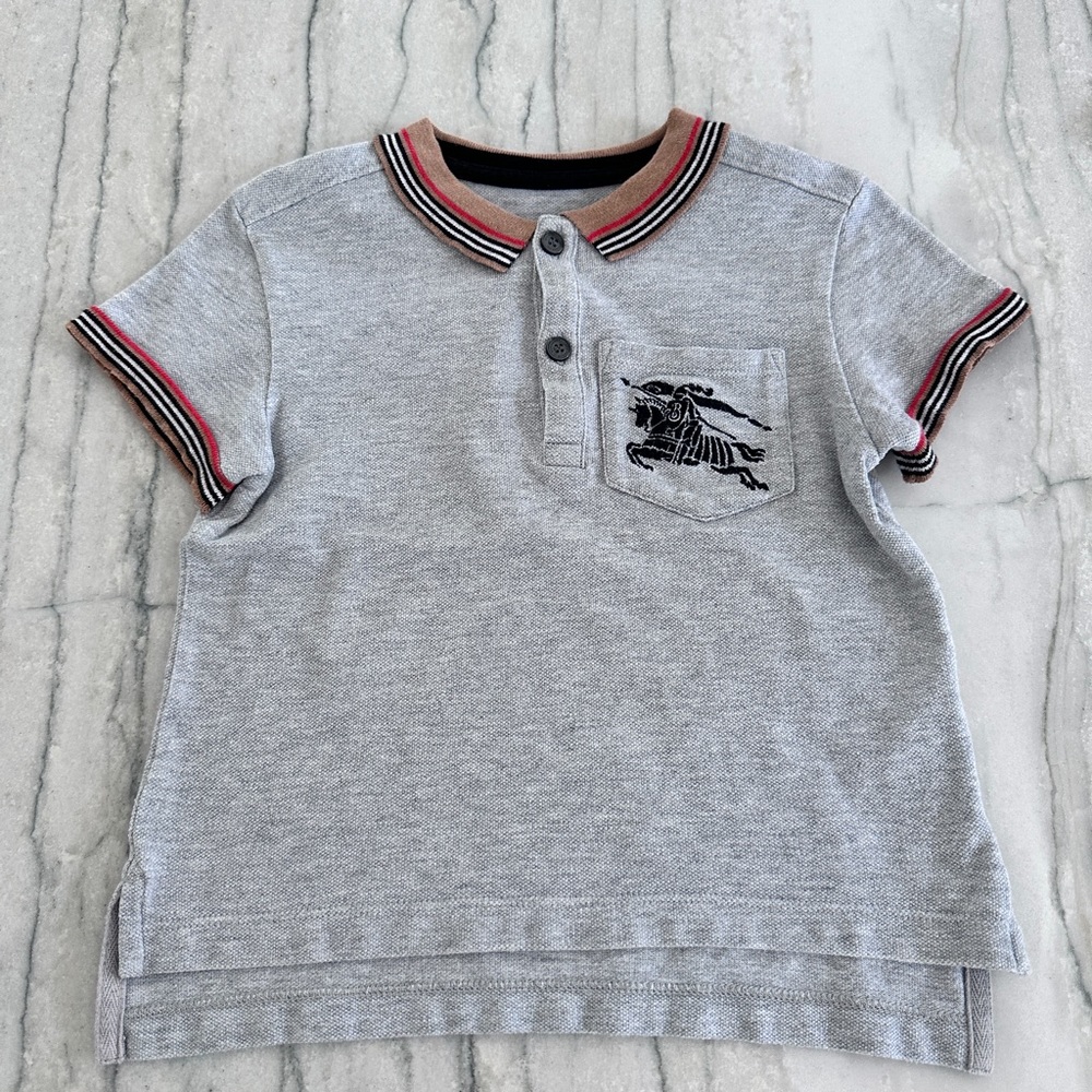 Burberry kids polo - size 2-3
